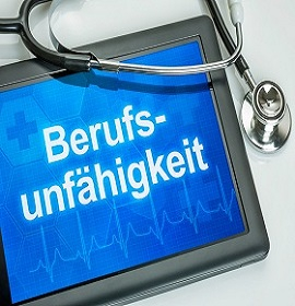 Berufsunfähigkeit okok orvosok esetében